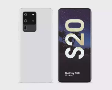 First alternate image for Samsung Galaxy S20 Mockups 13 Scenes