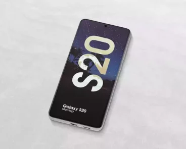 Second alternate image for Samsung Galaxy S20 Mockups 13 Scenes