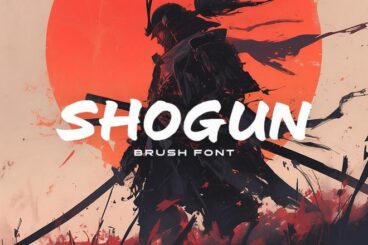 20+ Cool Samurai Fonts for Japanese Warrior Designs