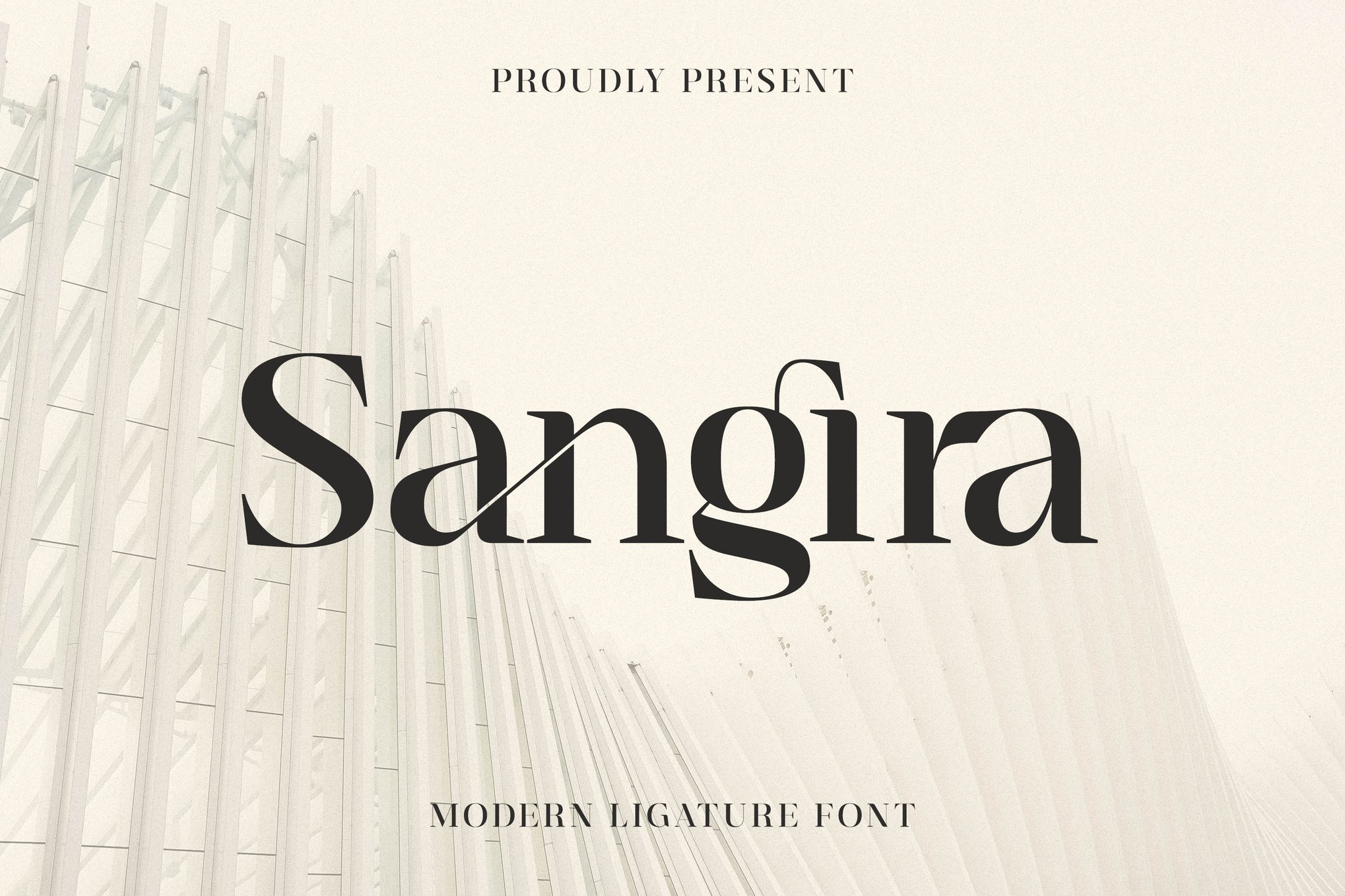 Sangira - Trustworthy Ligature Font