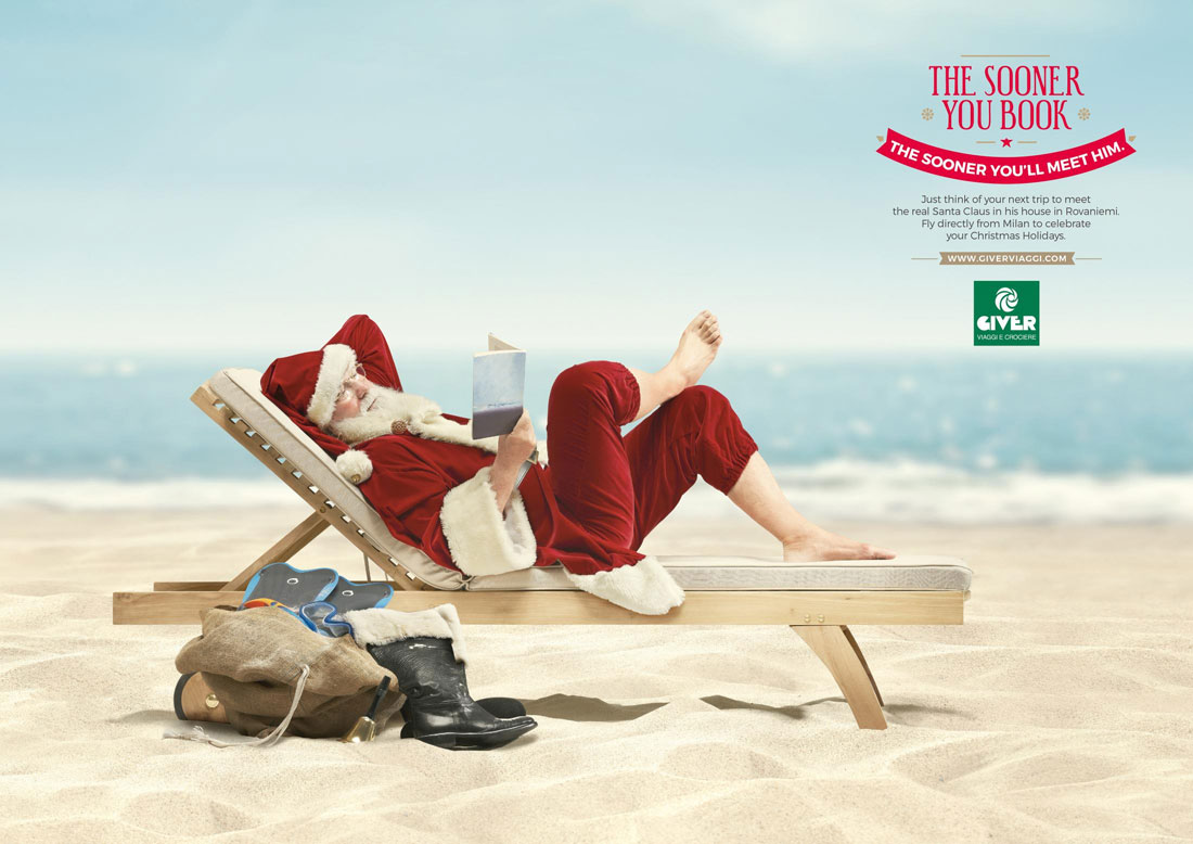 25 Clever and Funny Christmas Print Ads