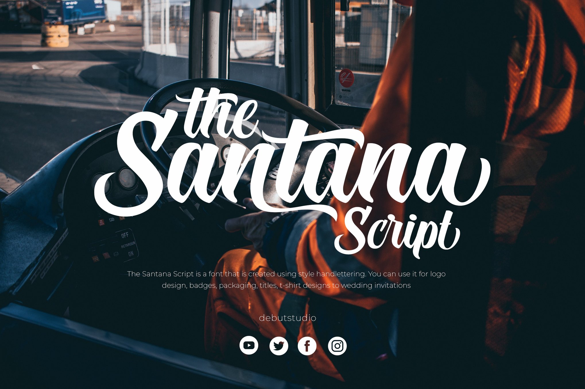 Santana Script - Creative Brazilian Style Font