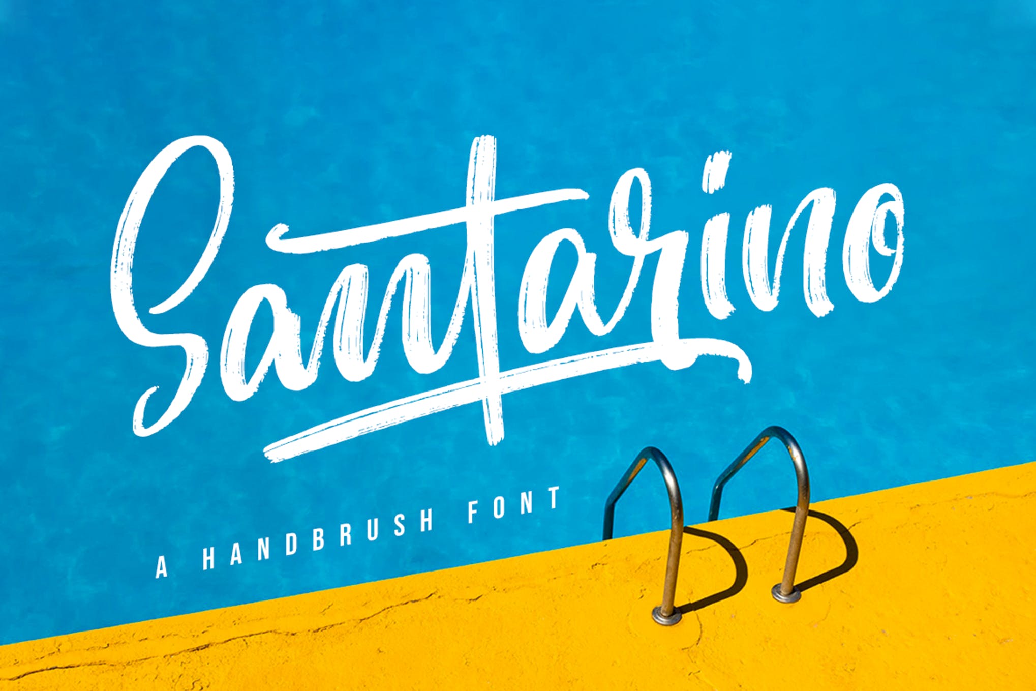 Santarino - Handbrush Summertime Font