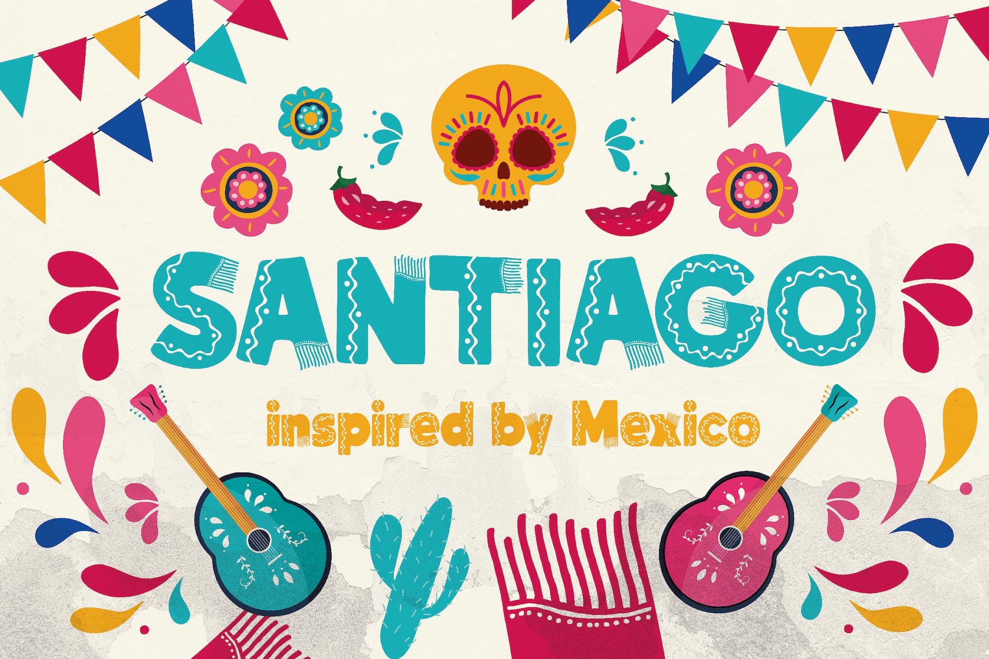 Santiago - Authentic Mexican Font