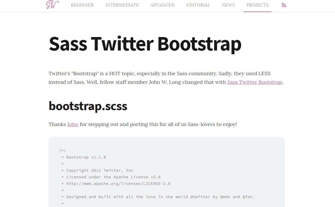 sass-bootstrap 20+ Awesome Resources for Bootstrap Lovers design tips 