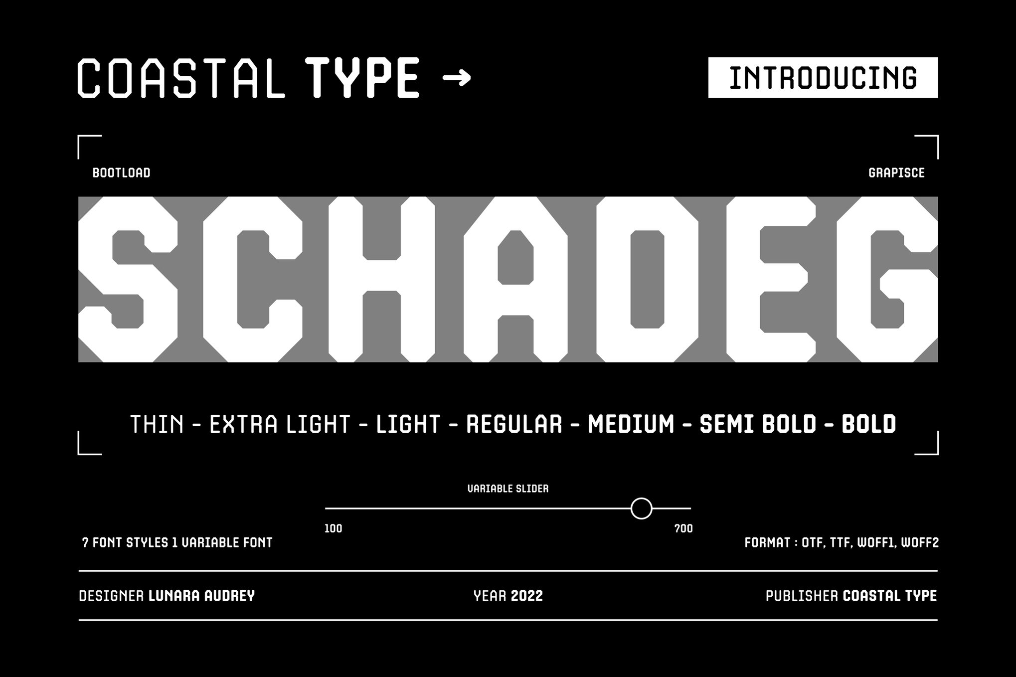 Schadeg - German Font Family