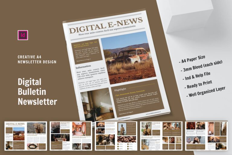 25+ School Newsletter Templates 2024 Design Shack