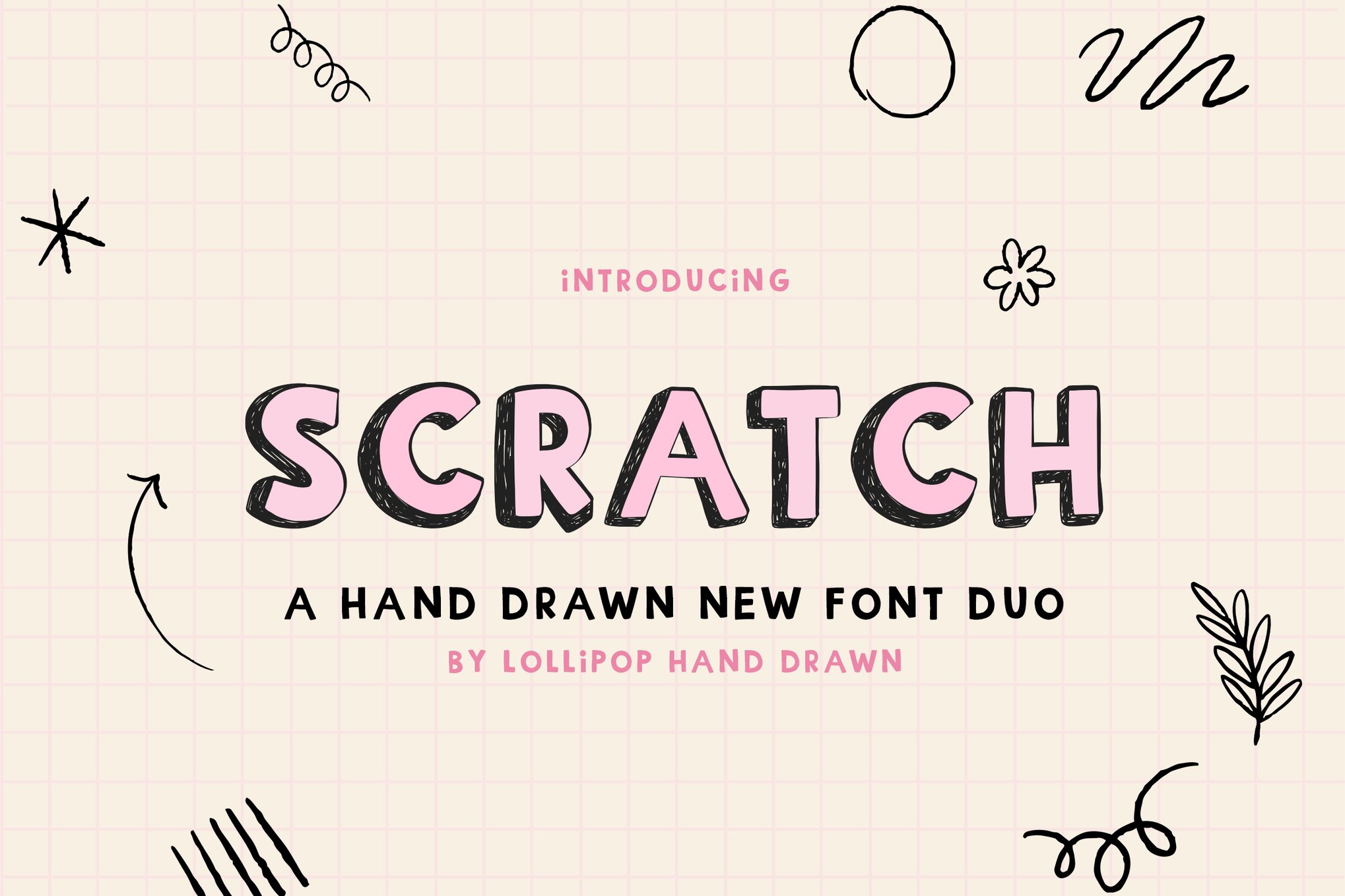 Scratch - Cricut Font Duo
