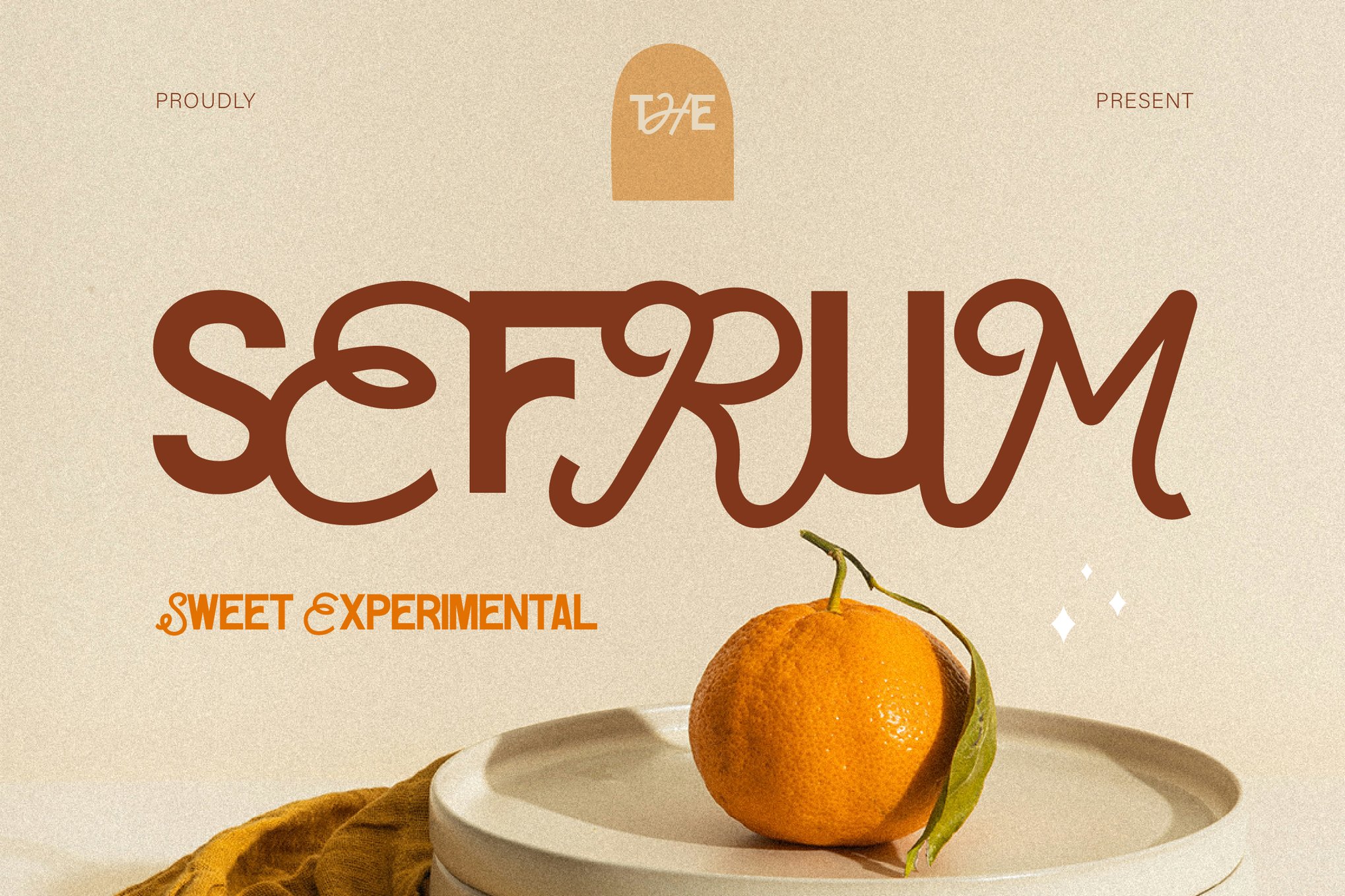 Sefrum - Sans & Script Hybrid Font