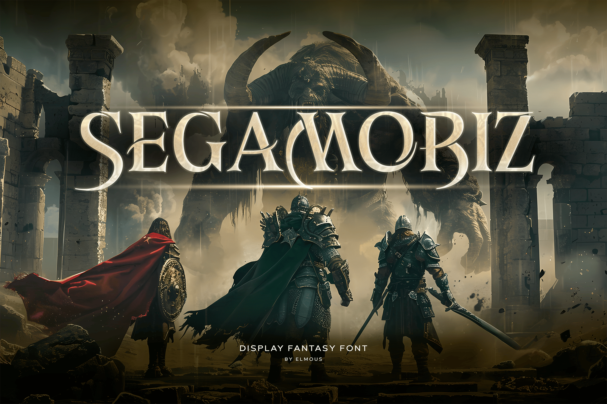 Segamoriz - Sharp Fantasy Font