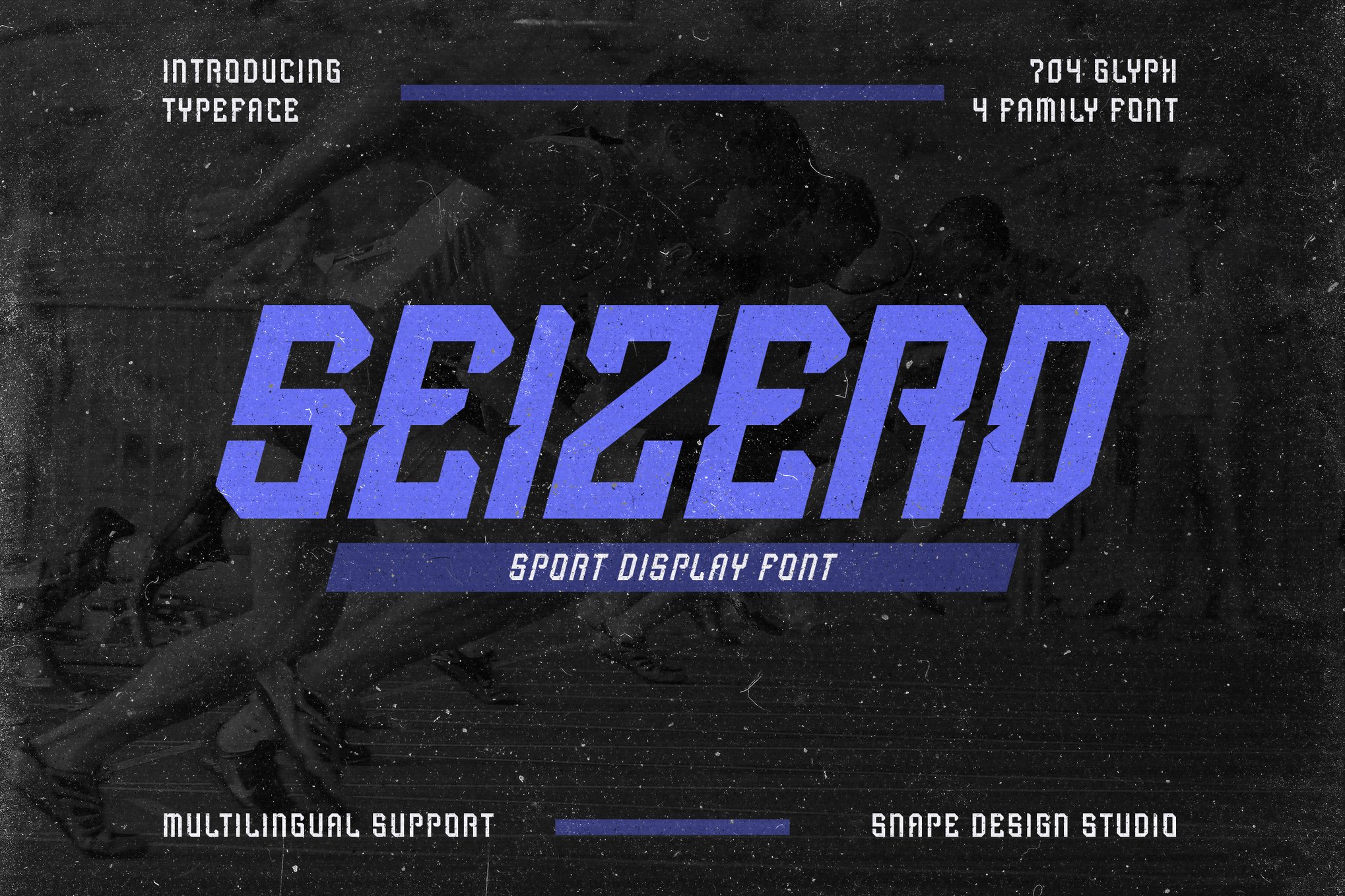 Seizerd - Creative Sport Font