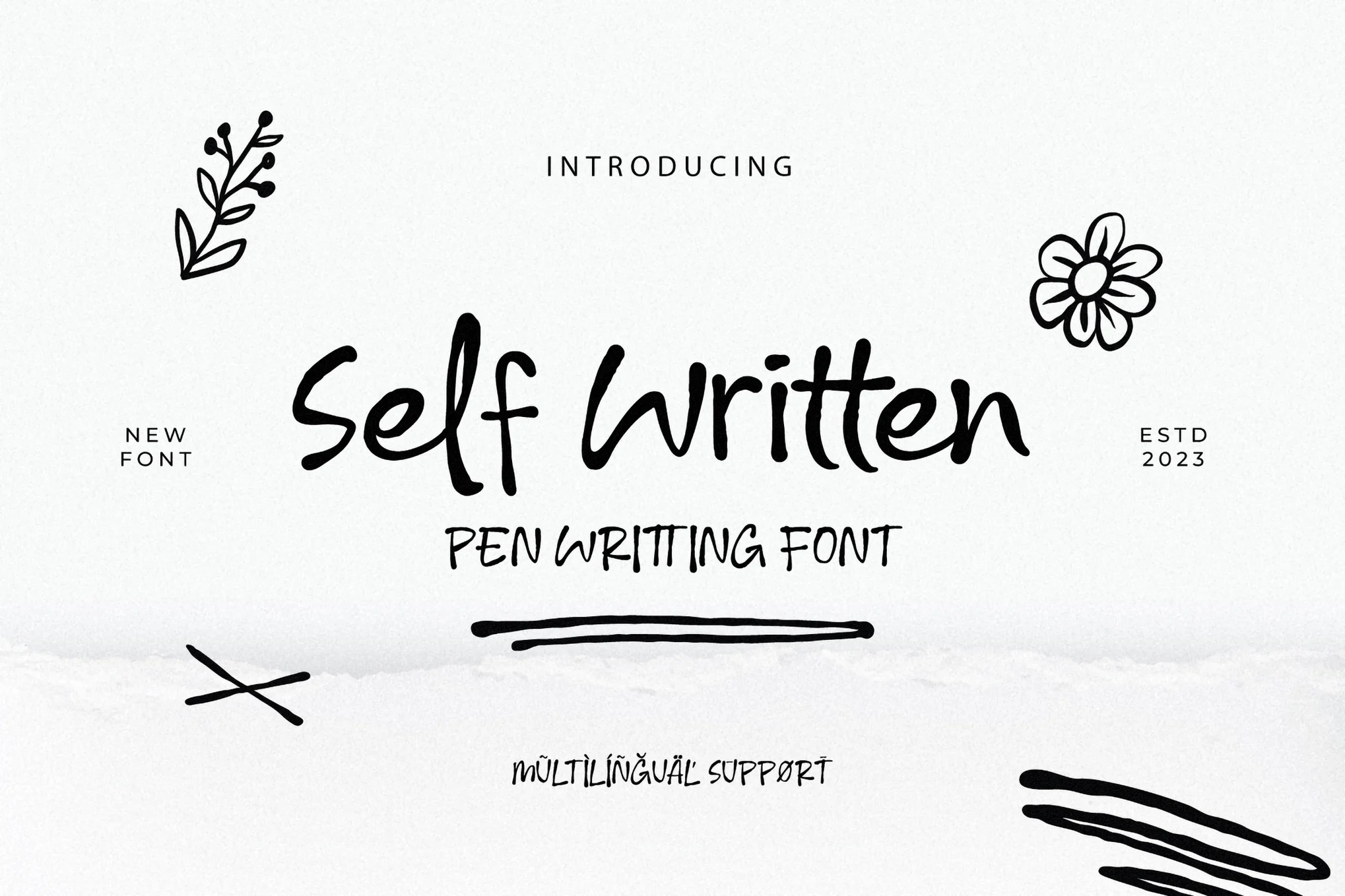 Self Written - Script Handwritten Font