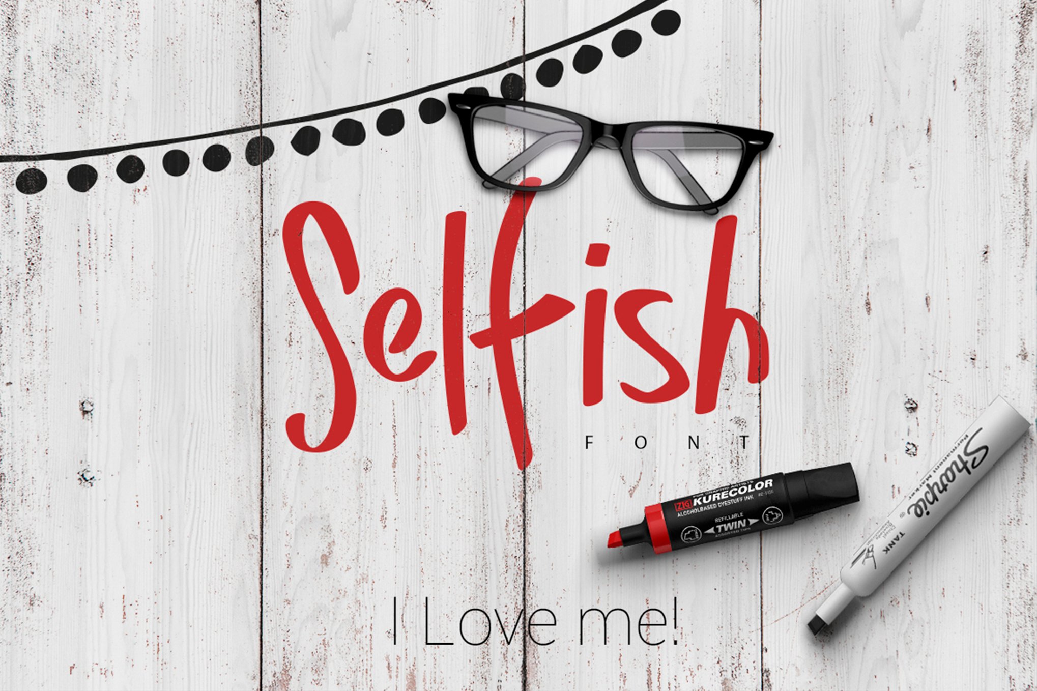 Selfish - Spanish Style Font