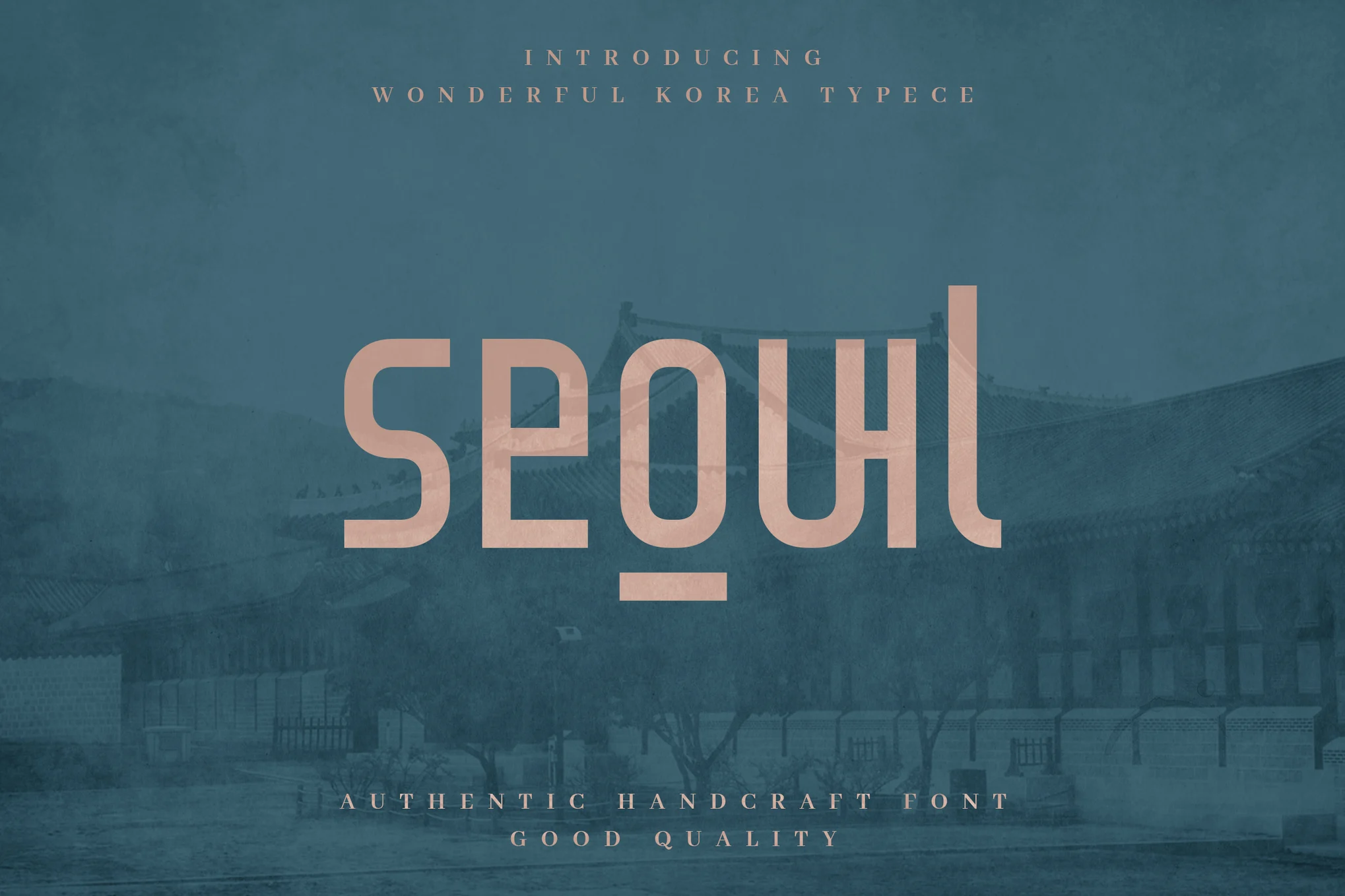 Seoul - Authentic Korean Font