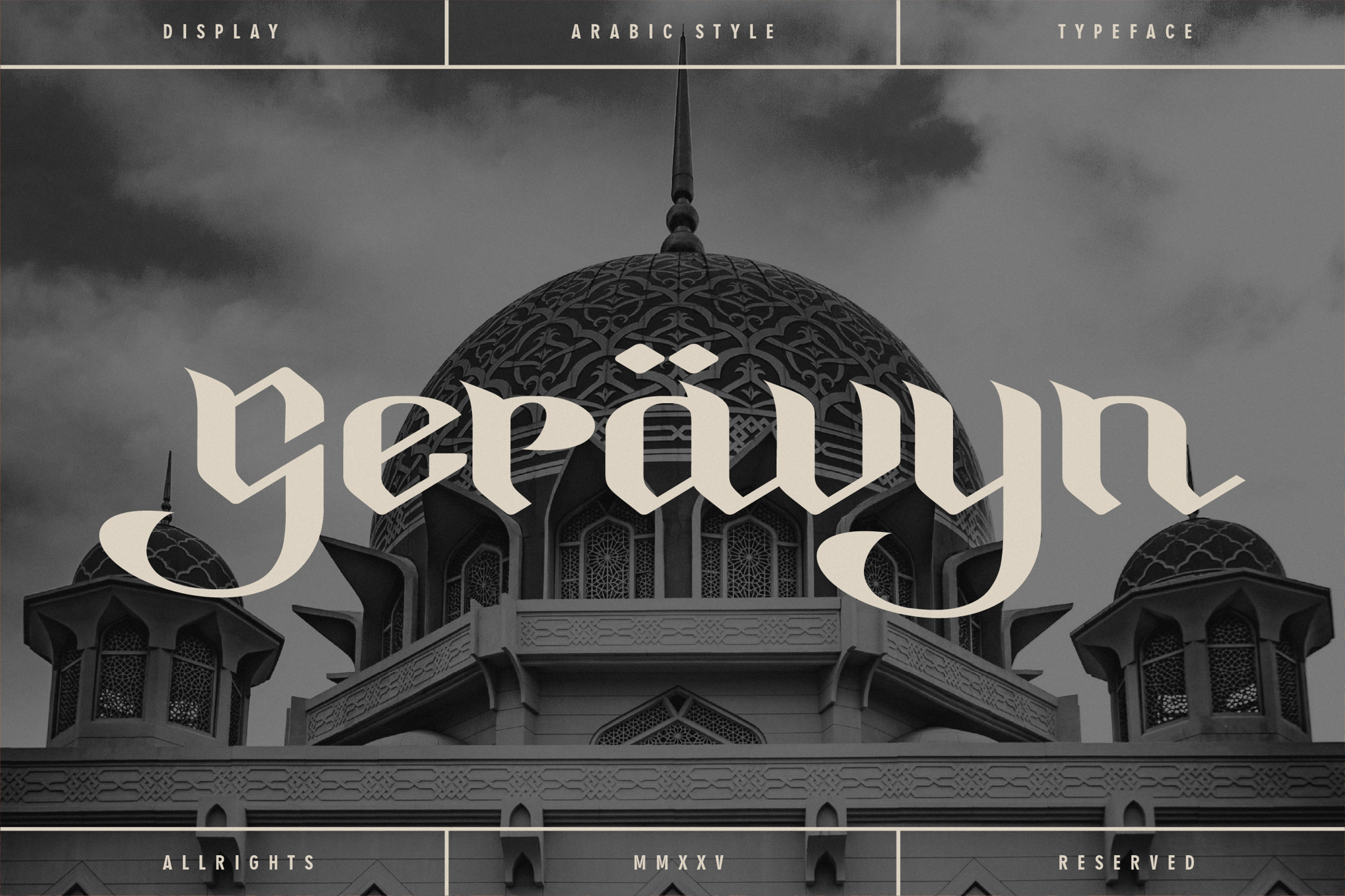Seravyn - Arabic Style Font