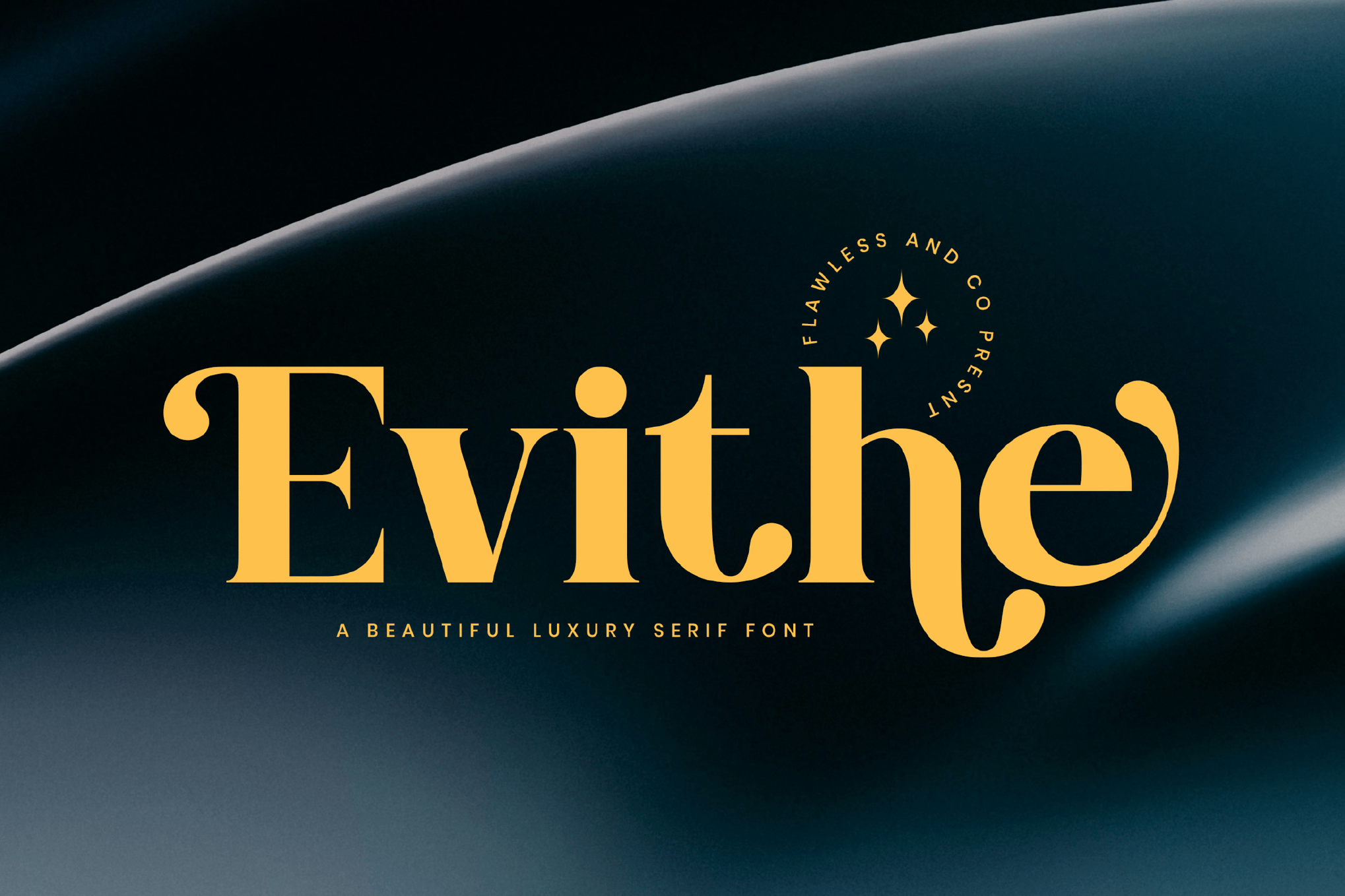 Serif Evithe - Elegant Poster Font