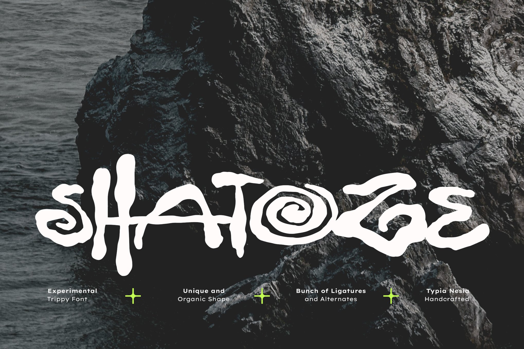 Shatoze - Experimental Imperfect Font
