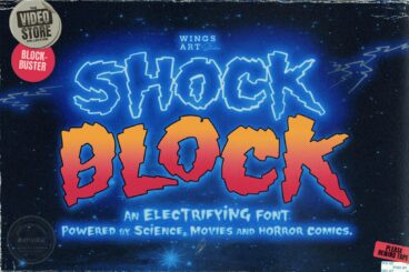 Shock Block Font