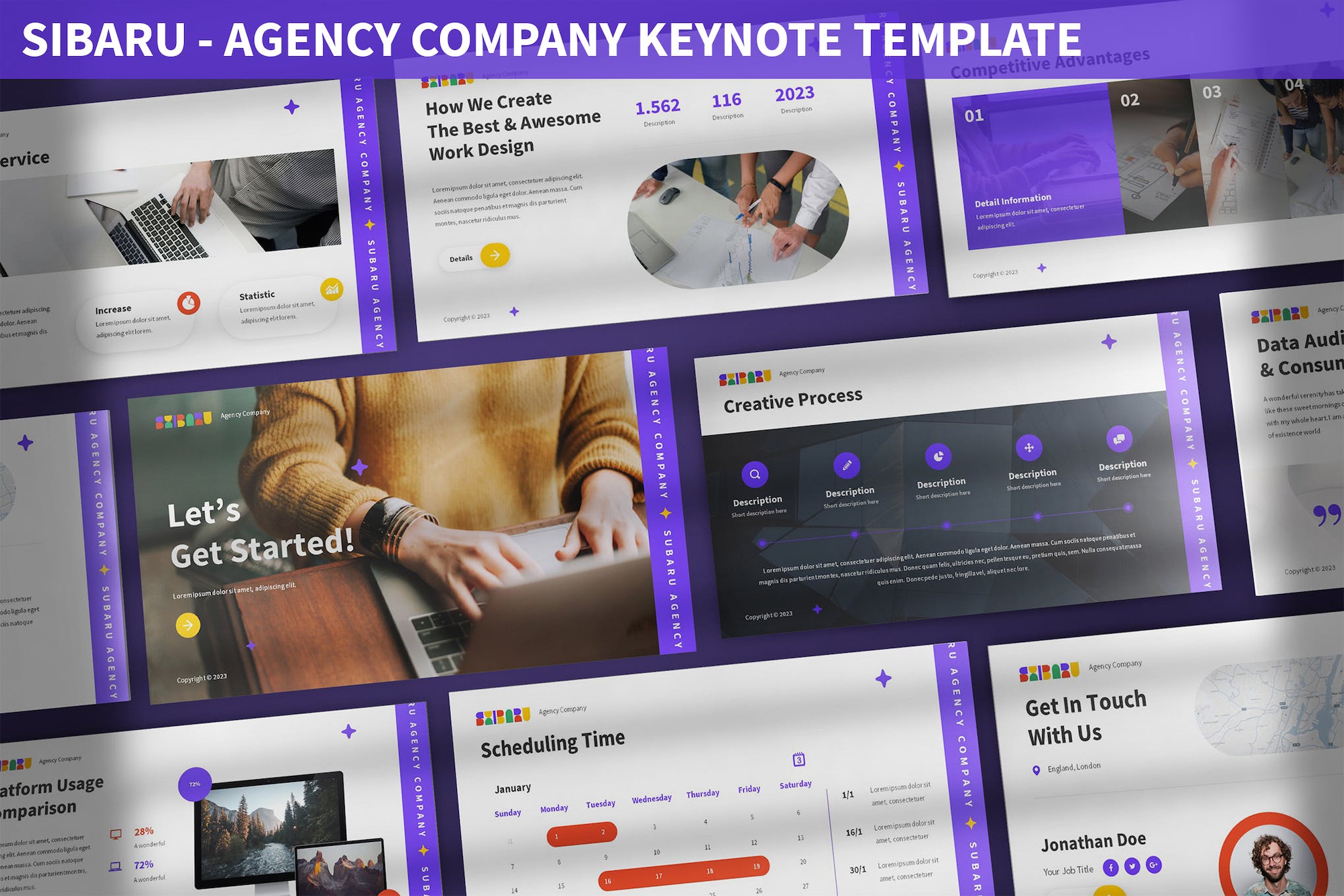 Sibaru - Agency Company Keynote Template