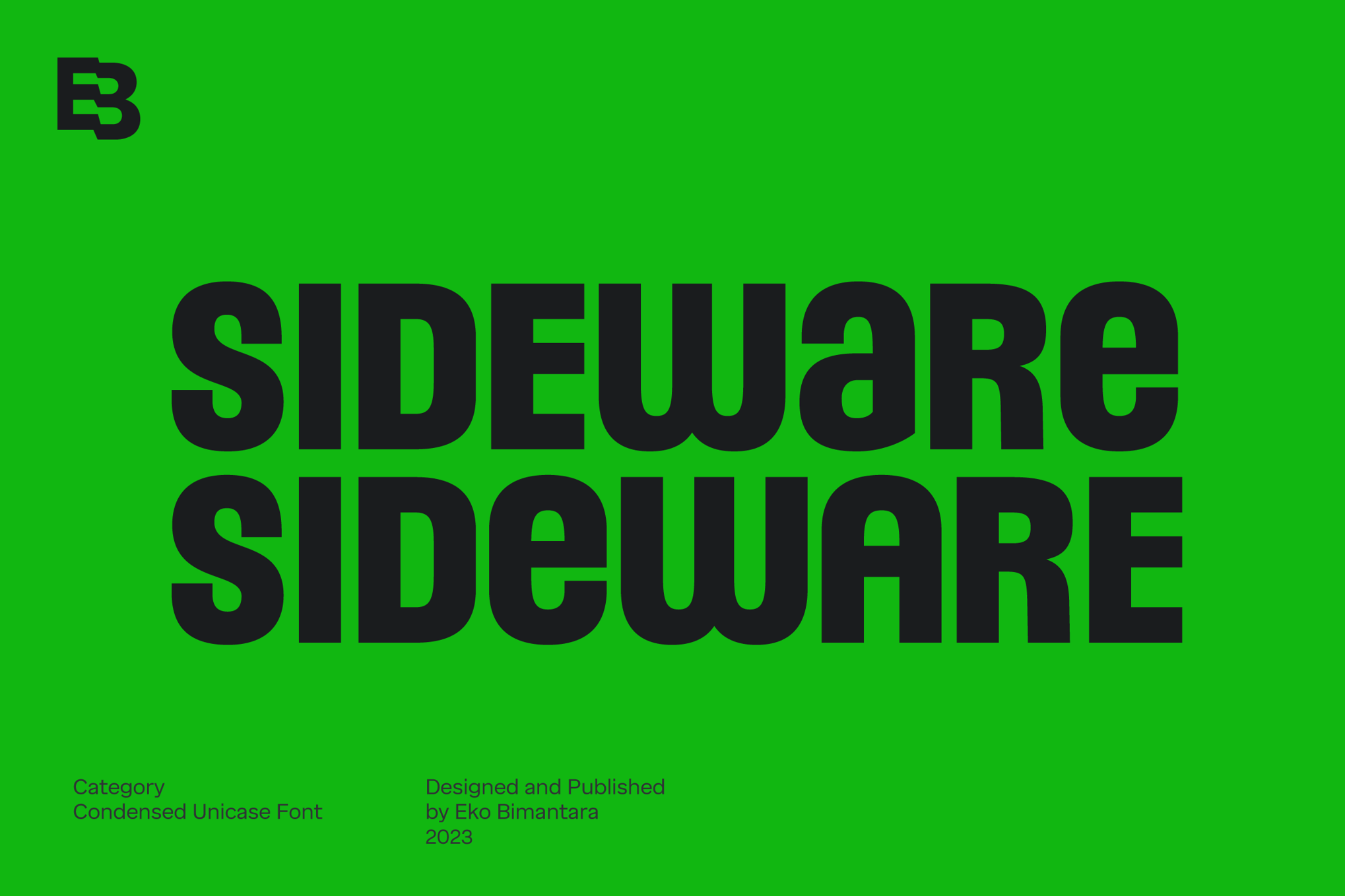 Sideware - Bold Font for Captions