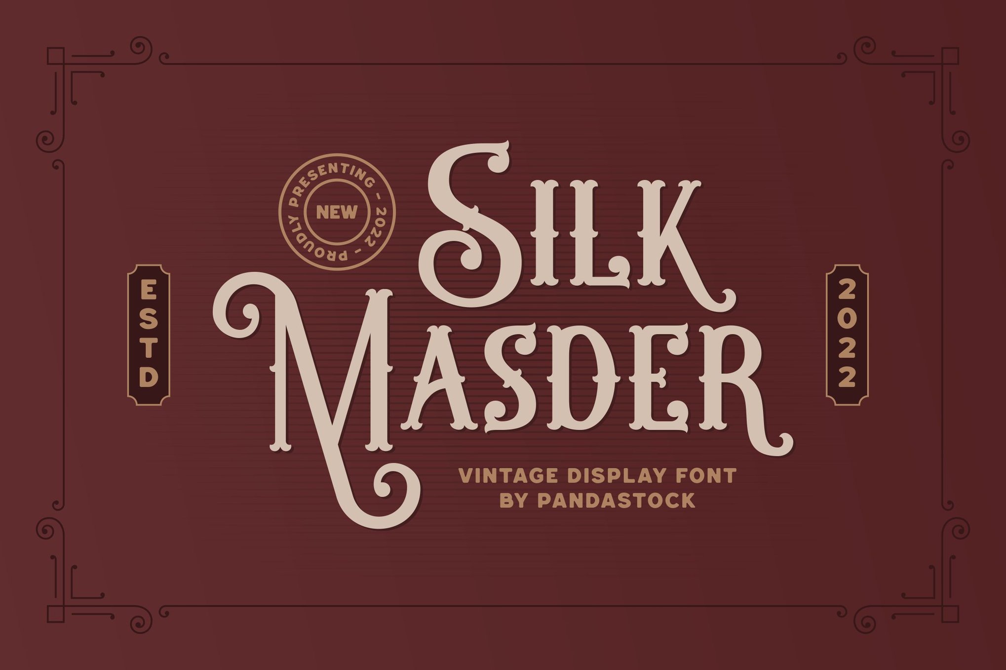 Silk Masder - Pirate Font