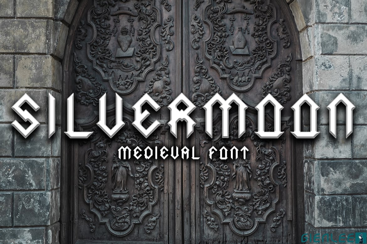 Silvermoon - Medieval Fantasy Font