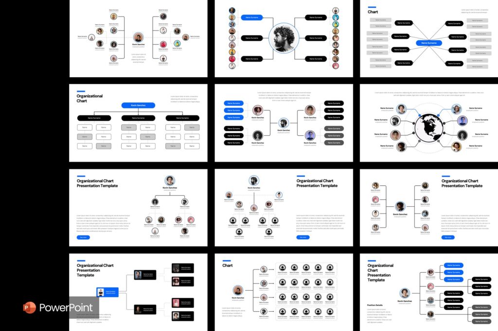 35+ Best Organizational Chart (Org Chart) Templates for PowerPoint 2025 ...