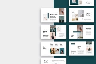 Goede 20+ Simple PowerPoint Templates (With Clutter-Free Design PH-24