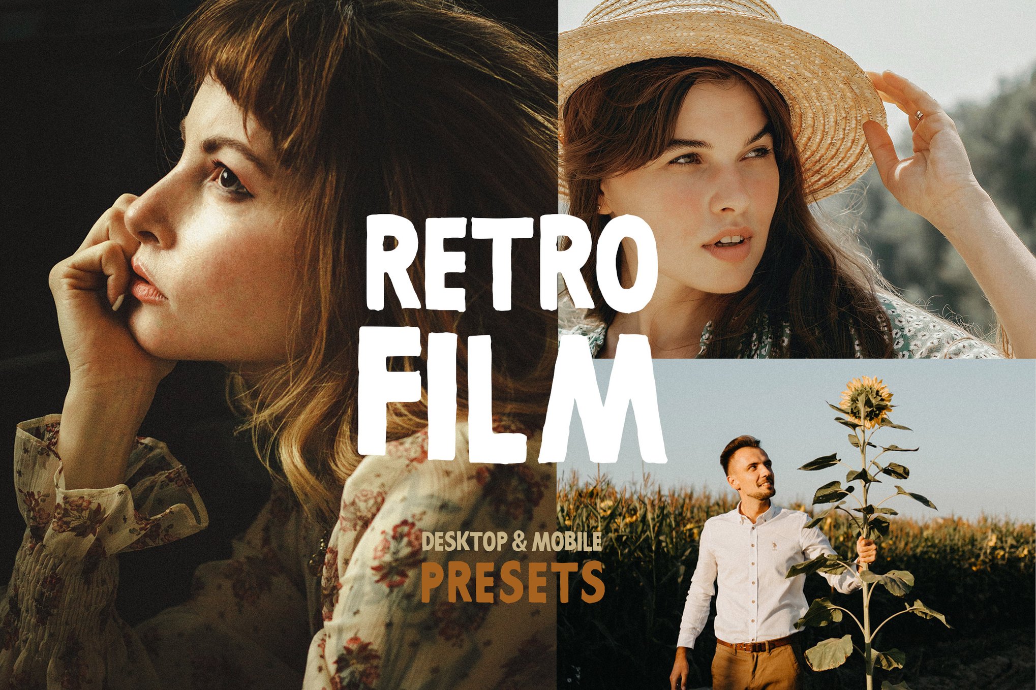 Simple Retro Film Lightroom Presets