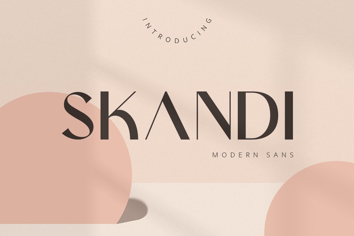 Skandi - Modern Scandinavian Font