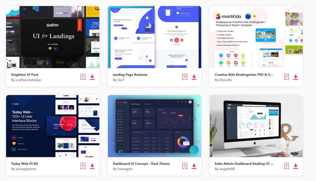 Free Sketch Resources (UI Kits , Mockups, Icons,)