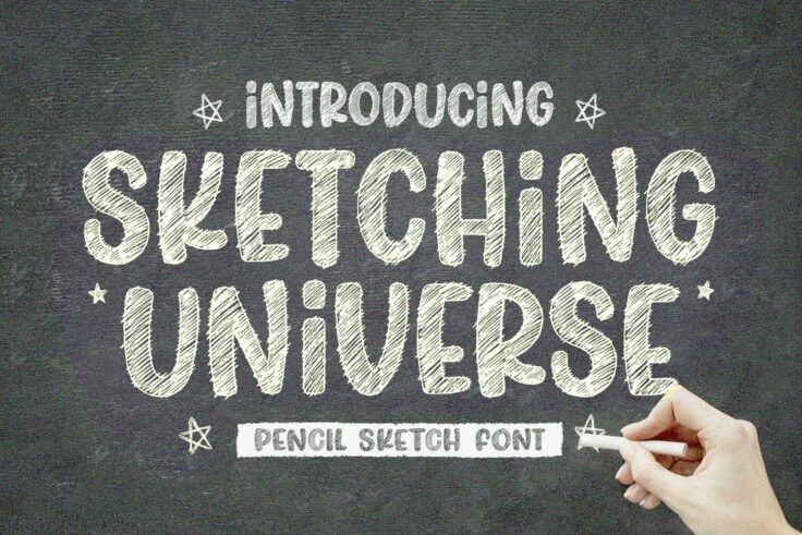 View Information about Sketching Pencil Font