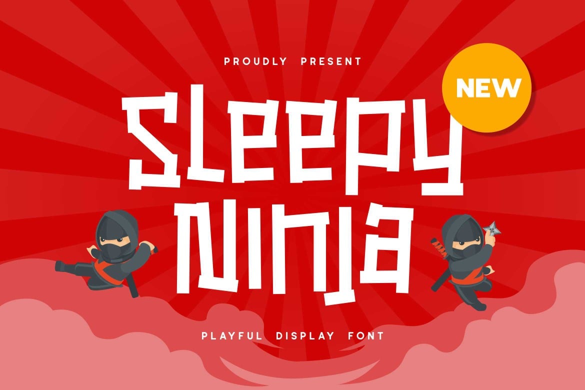Sleepy Ninja - Japanese Samurai Font