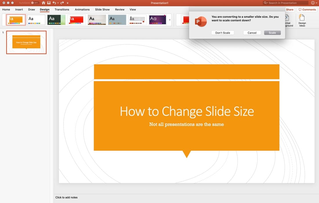 slide-size-2 How to Change Slide Size in PowerPoint design tips  Software  