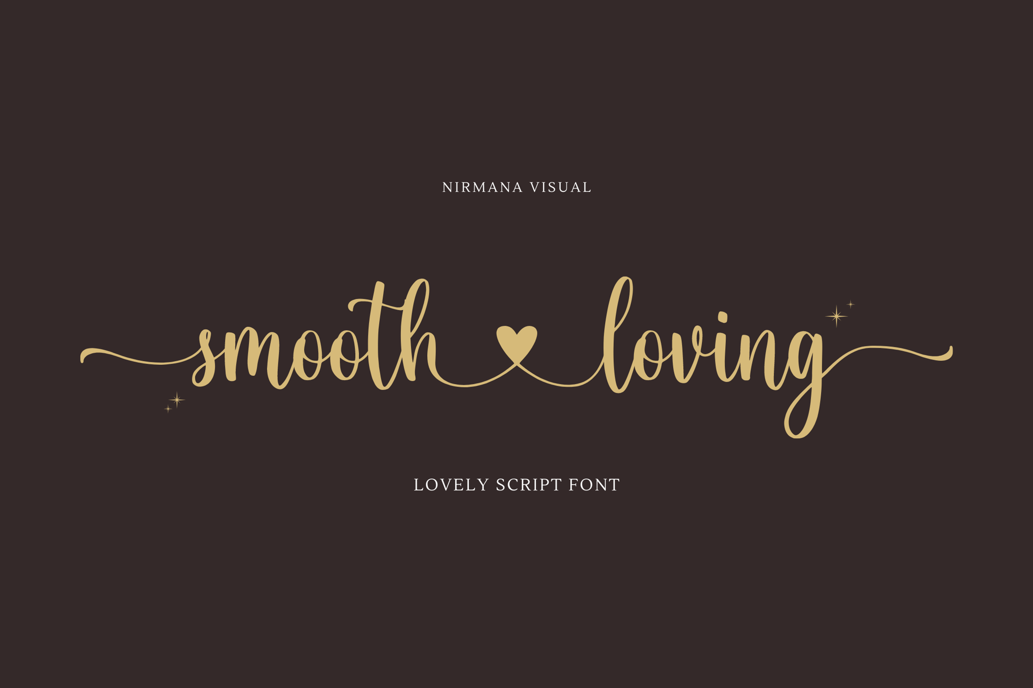 Smooth Loving - Wedding Script Font