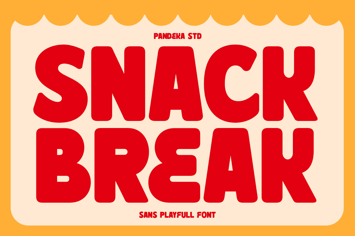 Snack Break – Fuente de comida grande