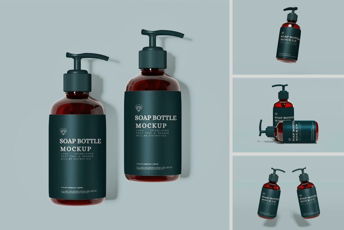 40+ Bottle Mockup Templates (Free & Pro) | Design Shack