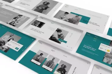 First alternate image for Social Humanity Presentation Template