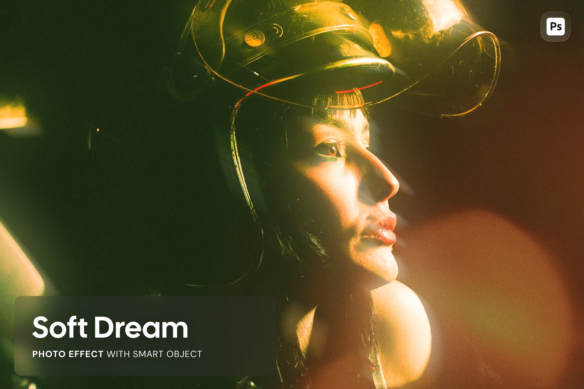 Soft Dream Photo Effect PSD Template