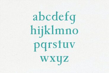 First alternate image for Sojourn Font