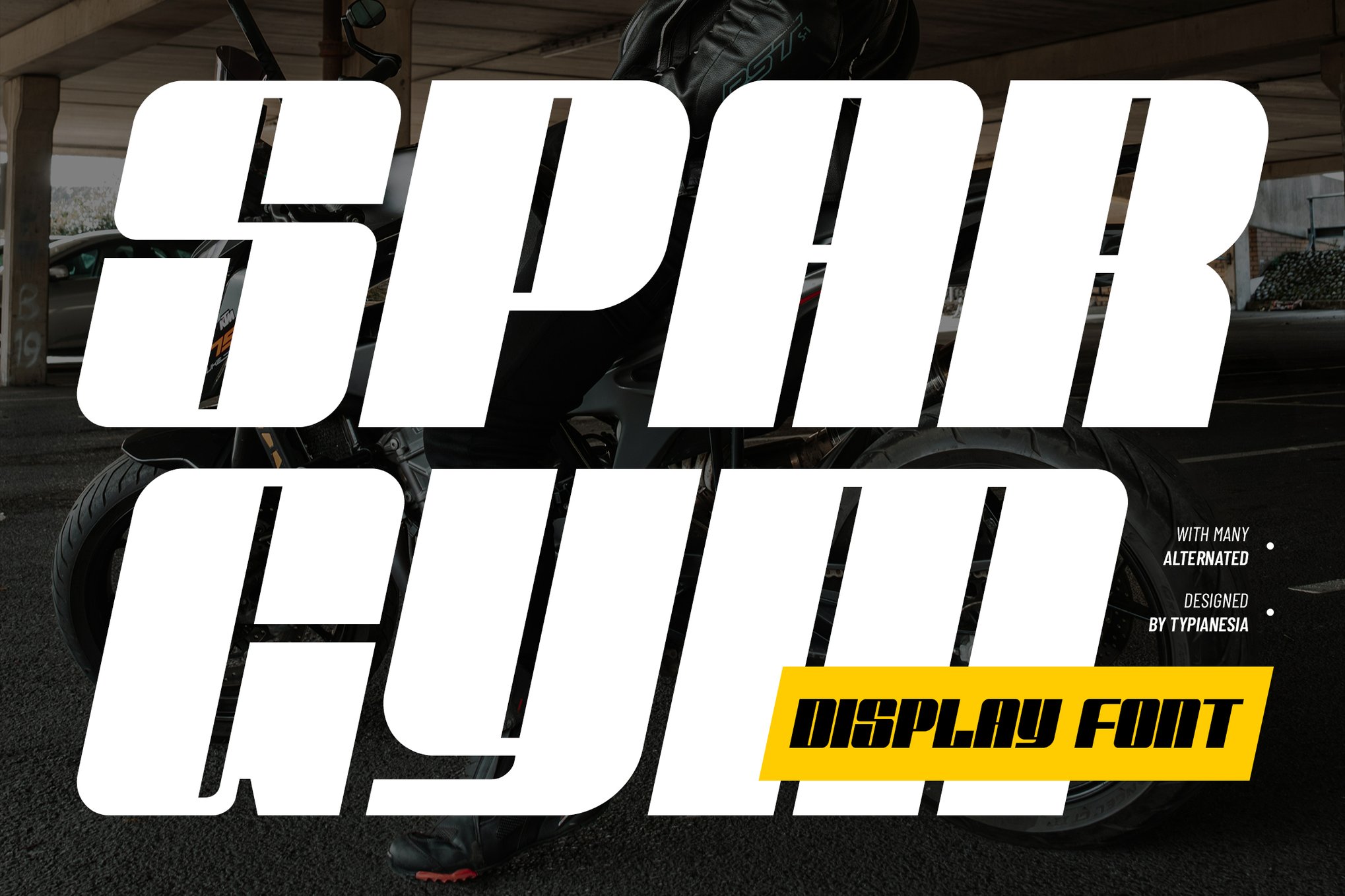 Spargym - Bold & Modern Poster Font