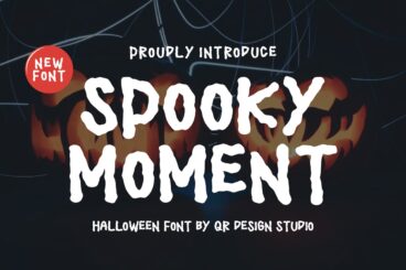 Spooky Moment Halloween Kids Font