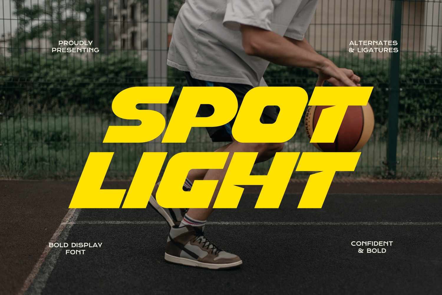 Spot Light - Sports Font for Signs