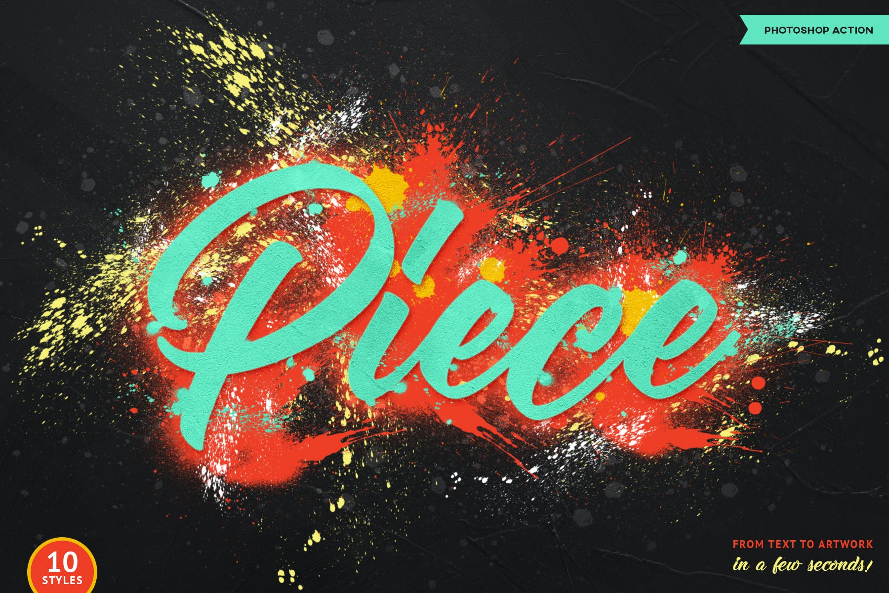 Ink Splatter Brushes for Design Shack