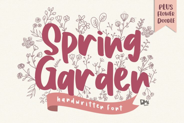 View Information about Spring Garden Font