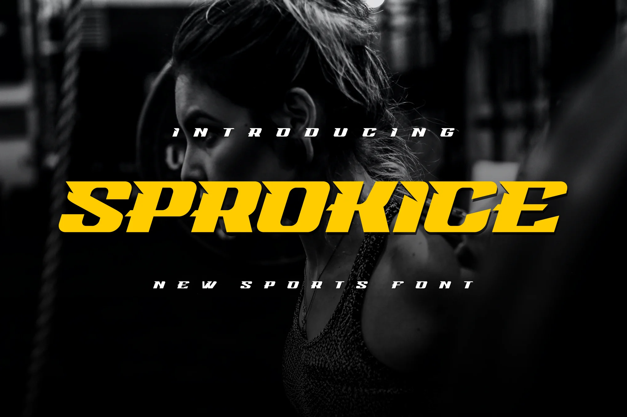 Sprokice - Gym Font