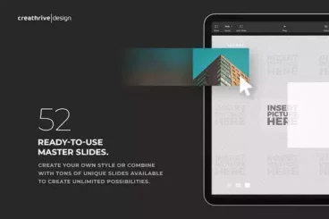 First alternate image for Square Animated Keynote Templates