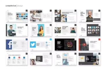 Second alternate image for Square Presentation Template