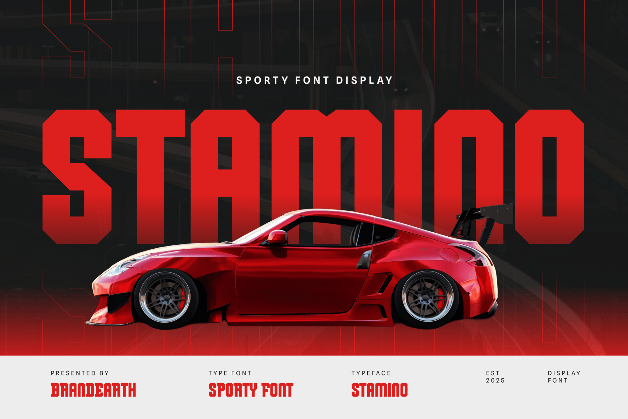 Stamino - Bold Logo Font