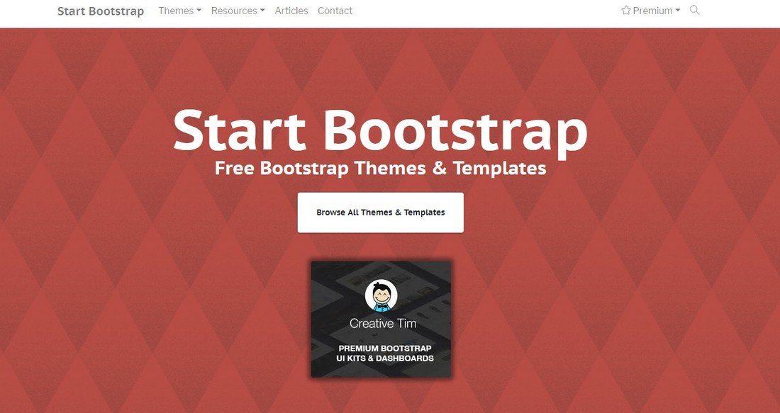 start-bootstrap 20+ Awesome Resources for Bootstrap Lovers design tips 